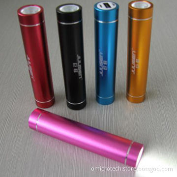 2,200mAh Fashionable Power Banks, Long Standby Time, Various Colors are Available